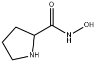 2-Pyrrolidinecarboxamide,N-hydroxy-(9CI) Struktur