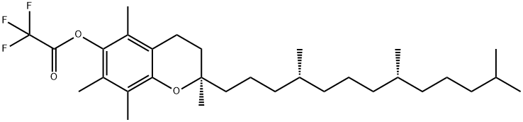 5,7,8-Trimethyltocol trifluoroacetate Struktur