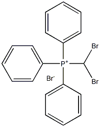 Phosphonium,(dibromomethyl)triphenyl-, bromide (1:1) Struktur