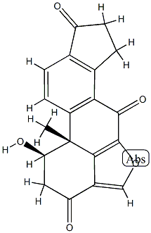 demethoxyviridin Struktur