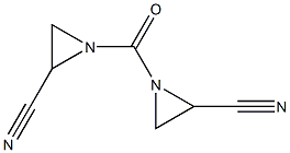 2-Aziridinecarbonitrile,1,1-carbonylbis-(9CI) Struktur