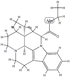 (-)-DihydroapovincaMinic Acid Ethyl Ester Struktur