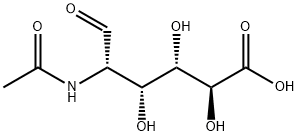 N-acetylmannosaminuronic acid Struktur