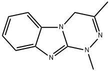 [1,2,4]Triazino[4,3-a]benzimidazole,1,4-dihydro-1,3-dimethyl-(9CI) Struktur