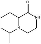 2H-Pyrido[1,2-a]pyrazin-1(6H)-one,hexahydro-6-methyl-(7CI,8CI) Struktur