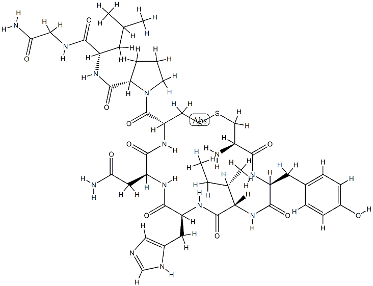 oxytocin, His(4)- Struktur