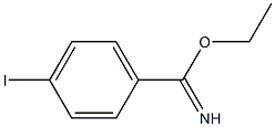 ethyl 4-iodobenzimidate Struktur