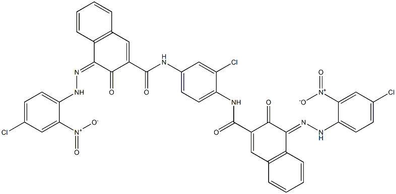 C.I. Pigment Brown 23 Struktur