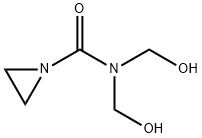 1-Aziridinecarboxamide,N,N-bis(hydroxymethyl)-(7CI,8CI) Struktur