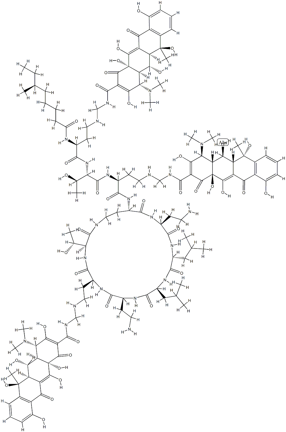 Colimecycline Struktur