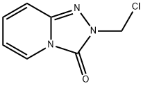 1,2,4-Triazolo[4,3-a]pyridin-3(2H)-one,2-(chloromethyl)-(9CI) Struktur