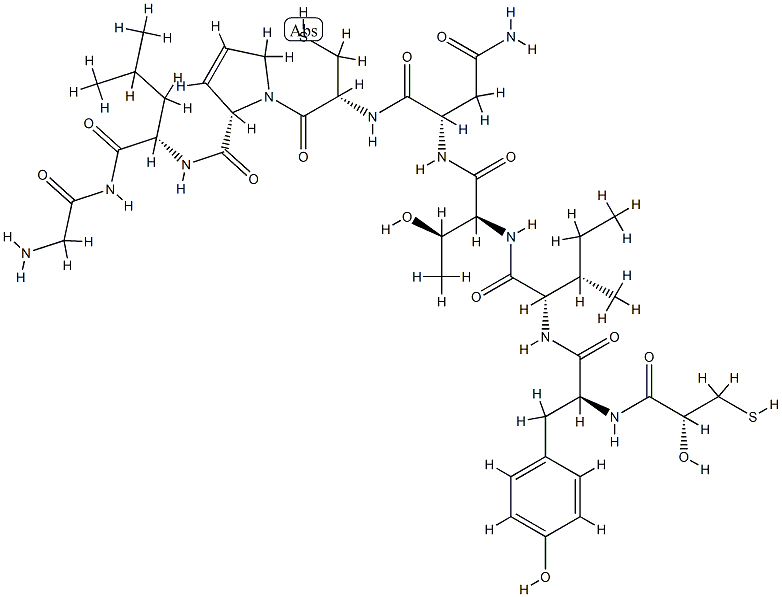 oxytocin, hydroxy-Thr(4)- Struktur