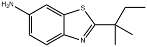 6-Benzothiazolamine,2-(1,1-dimethylpropyl)-(9CI) Struktur