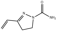 1H-Pyrazole-1-carboxamide,3-ethenyl-4,5-dihydro-(9CI) Struktur