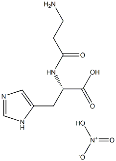 carnosine nitrate Struktur