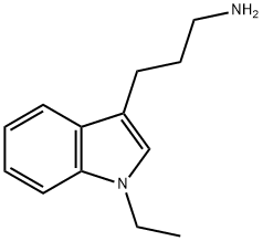 1H-Indole-3-propanamine,1-ethyl-(9CI) Struktur