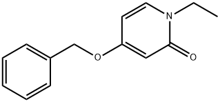 2(1H)-Pyridinone,1-ethyl-4-(phenylmethoxy)-(9CI) Struktur