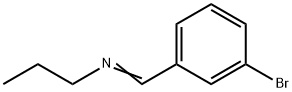 (E)-N-(3-broMobenzylidene)propan-1-aMine Struktur