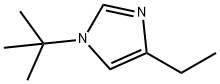 1H-Imidazole,1-(1,1-dimethylethyl)-4-ethyl-(9CI) Struktur