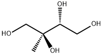 2-C-Methyl-D-erythritol Struktur