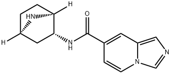 Imidazo[1,5-a]pyridine-7-carboxamide, N-(1S,2R,4R)-7-azabicyclo[2.2.1]hept- Struktur