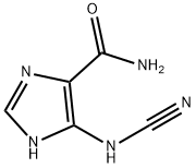 1H-Imidazole-4-carboxamide,5-(cyanoamino)-(9CI) Struktur