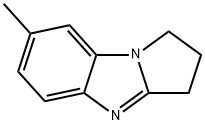 1H-Pyrrolo[1,2-a]benzimidazole,2,3-dihydro-7-methyl-(9CI) Struktur