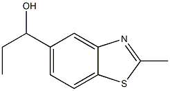 5-Benzothiazolemethanol,alpha-ethyl-2-methyl-(7CI,8CI) Struktur