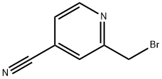 4-Pyridinecarbonitrile,2-(bromomethyl)-(9CI) Struktur