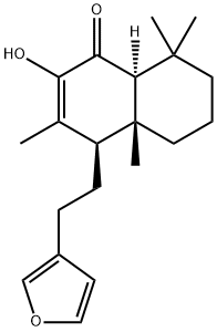 11,12-Dihydro-7-hydroxyhedychenone 結(jié)構(gòu)式