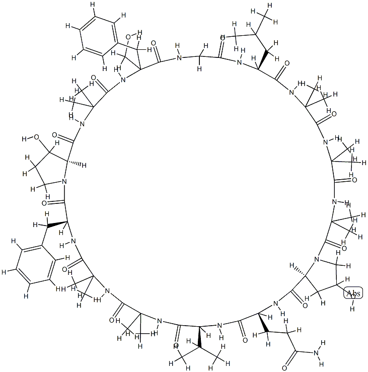 Samarosporin (9CI) Struktur