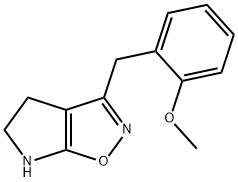 4H-Pyrrolo[3,2-d]isoxazole,5,6-dihydro-3-[(2-methoxyphenyl)methyl]-(9CI) Struktur