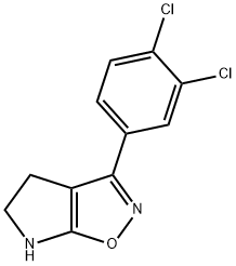 4H-Pyrrolo[3,2-d]isoxazole,3-(3,4-dichlorophenyl)-5,6-dihydro-(9CI) Struktur