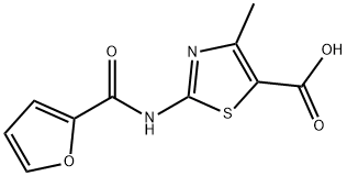 5-Thiazolecarboxylicacid,2-[(2-furanylcarbonyl)amino]-4-methyl-(9CI) Struktur