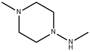 1-Piperazinamine,N,4-dimethyl-(9CI) Struktur