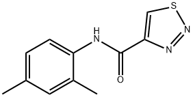 1,2,3-Thiadiazole-4-carboxamide,N-(2,4-dimethylphenyl)-(9CI) Struktur