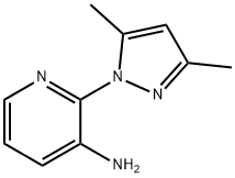 2-(3,5-dimethyl-1H-pyrazol-1-yl)pyridin-3-amine Struktur