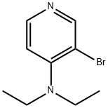 3-broMo-N,N-diethylpyridin-4-aMine Struktur