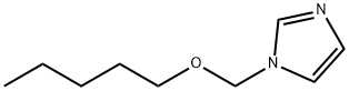 1H-Imidazole,1-[(pentyloxy)methyl]-(9CI) Struktur