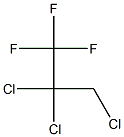 Hydrochlorofluorocarbon-233 (HCFC-233) Struktur