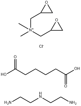 ADIPIC ACID/DIMETHYLAMINOHYDROXYPROPYL DIETHYLENETRIAMINE COPOLYMER Struktur