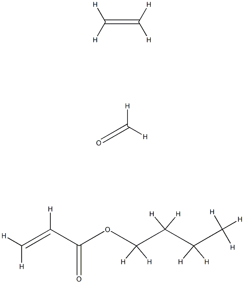 エチレン?ブチル＝アクリラート?一酸化炭素共重合物 化學(xué)構(gòu)造式