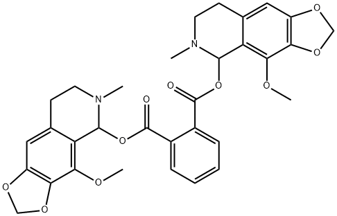 cotarnine phthalate Struktur