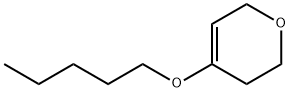 2H-Pyran,3,6-dihydro-4-(pentyloxy)-(9CI) Struktur