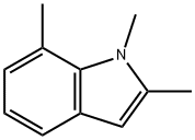 1H-Indole,1,2,7-trimethyl-(9CI) Struktur