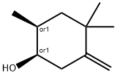 Cyclohexanol, 2,4,4-trimethyl-5-methylene-, (1R,2S)-rel- (9CI) Struktur