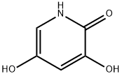 2(1H)-Pyridinone,3,5-dihydroxy-(9CI) Struktur