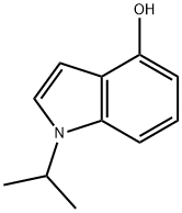 1H-Indol-4-ol,1-(1-methylethyl)-(9CI) Struktur