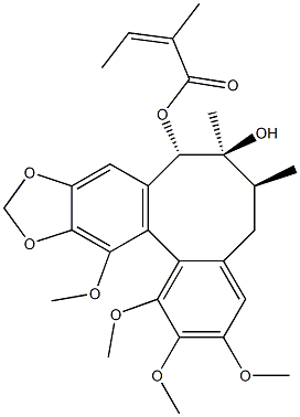 Gomisin F Struktur