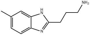 1H-Benzimidazole-2-propanamine,5-methyl-(9CI) Struktur